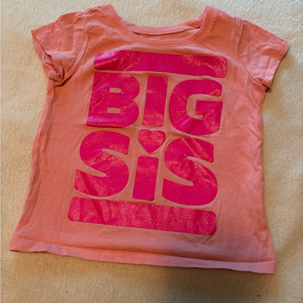 The Children's Place Pink 'Big Sis' T-Shirt
